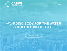 Tablet Screenshot of cabwi.co.uk